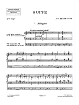 Suite Pour Orgue - Jean Berveiller - Partition - Orgue